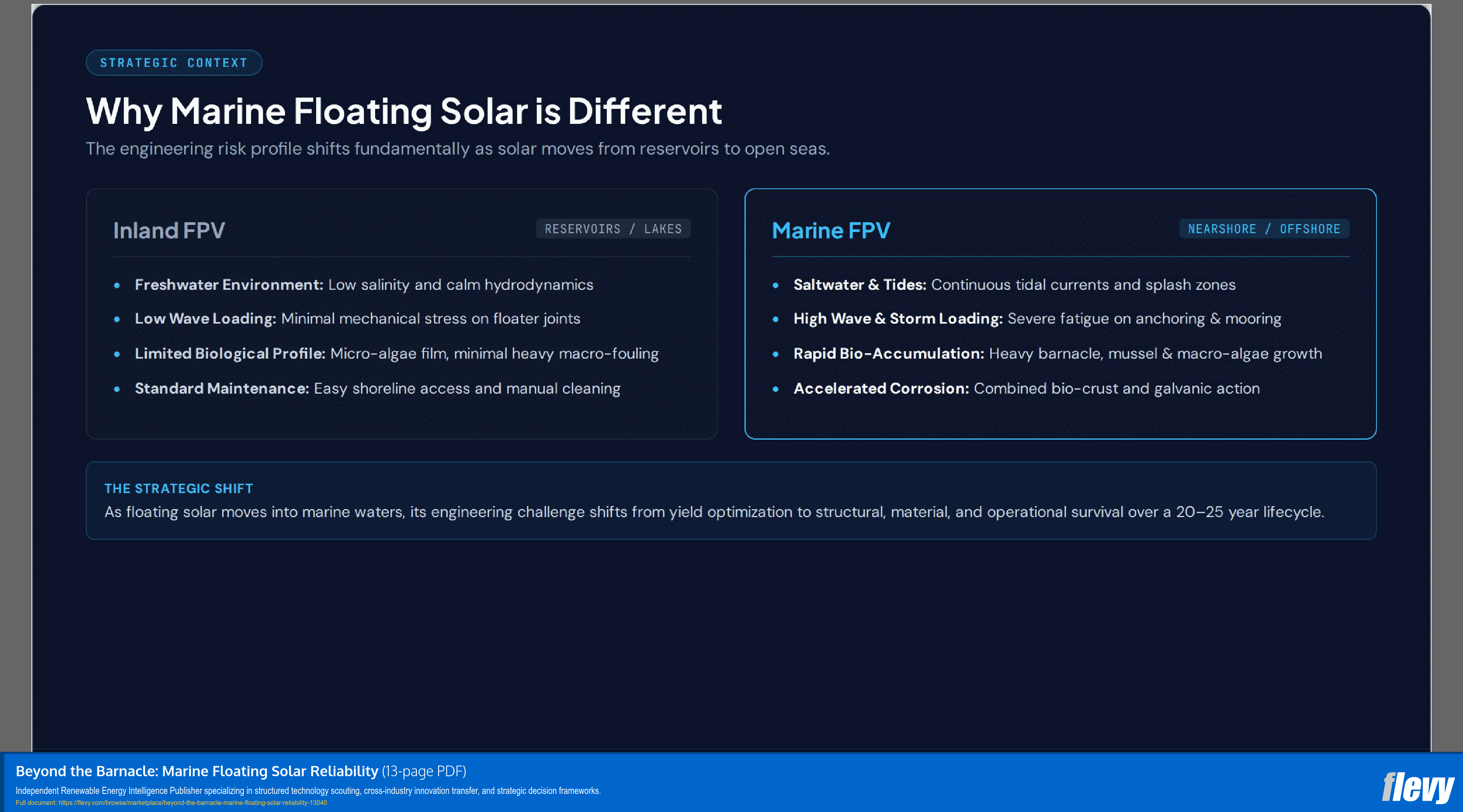 Beyond the Barnacle: Marine Floating Solar Reliability (13-page PDF document) Preview Image