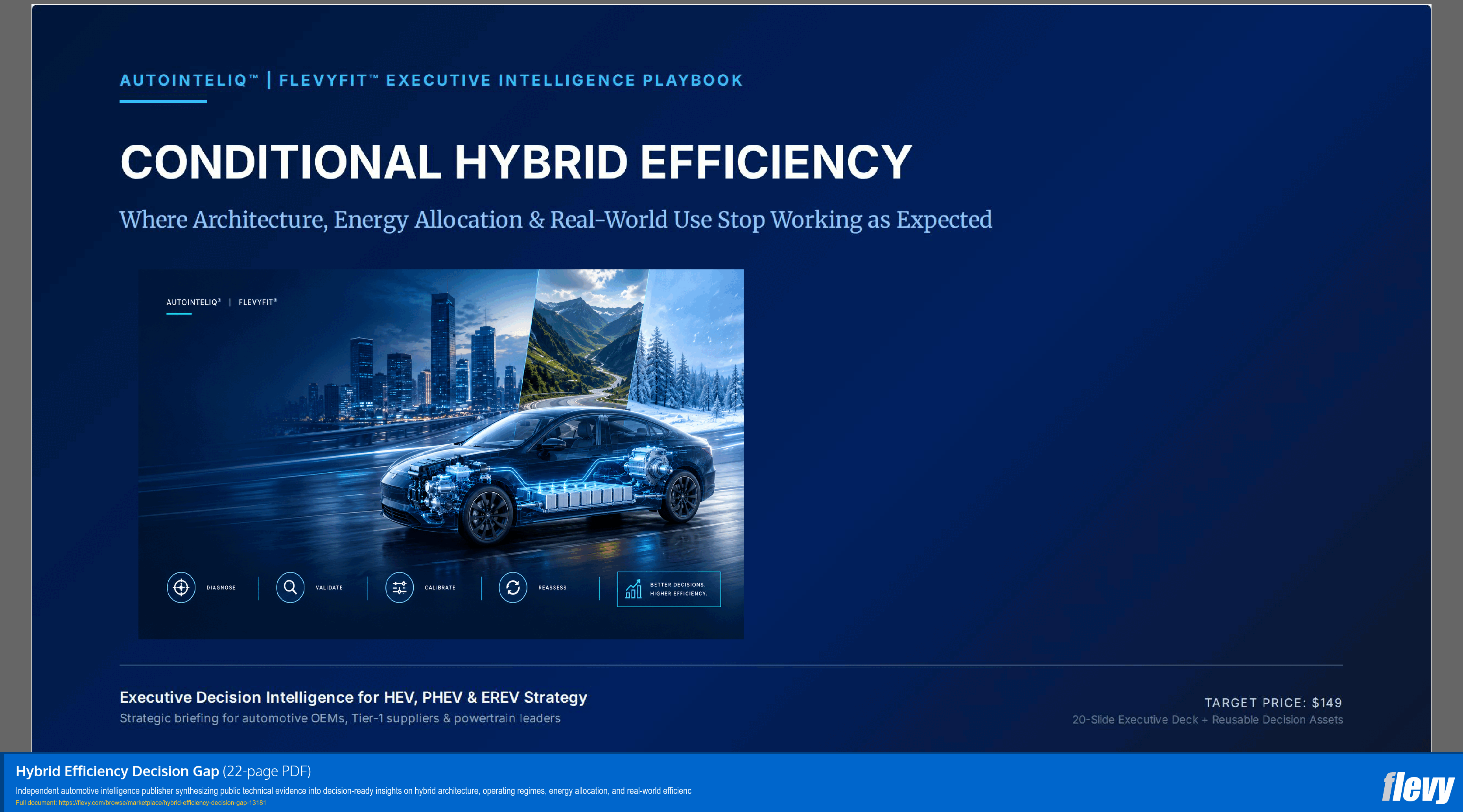 Hybrid Efficiency Decision Gap (22-page PDF document) Preview Image