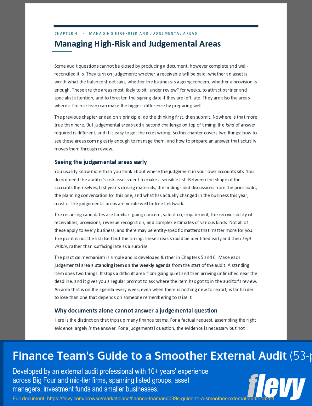 Finance Team's Guide to a Smoother External Audit (53-page PDF document) Preview Image
