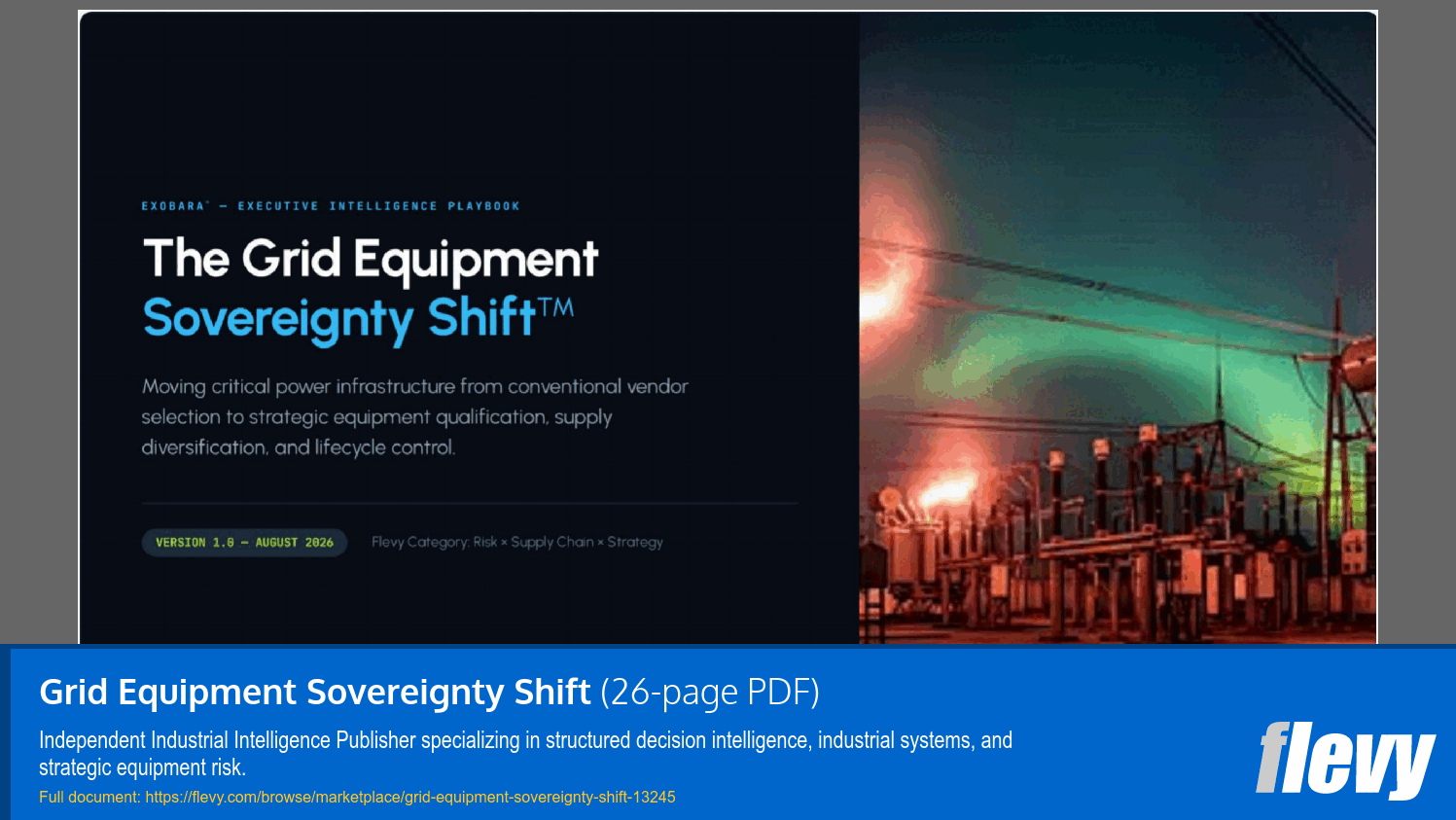 Grid Equipment Sovereignty Shift (26-page PDF document) Preview Image