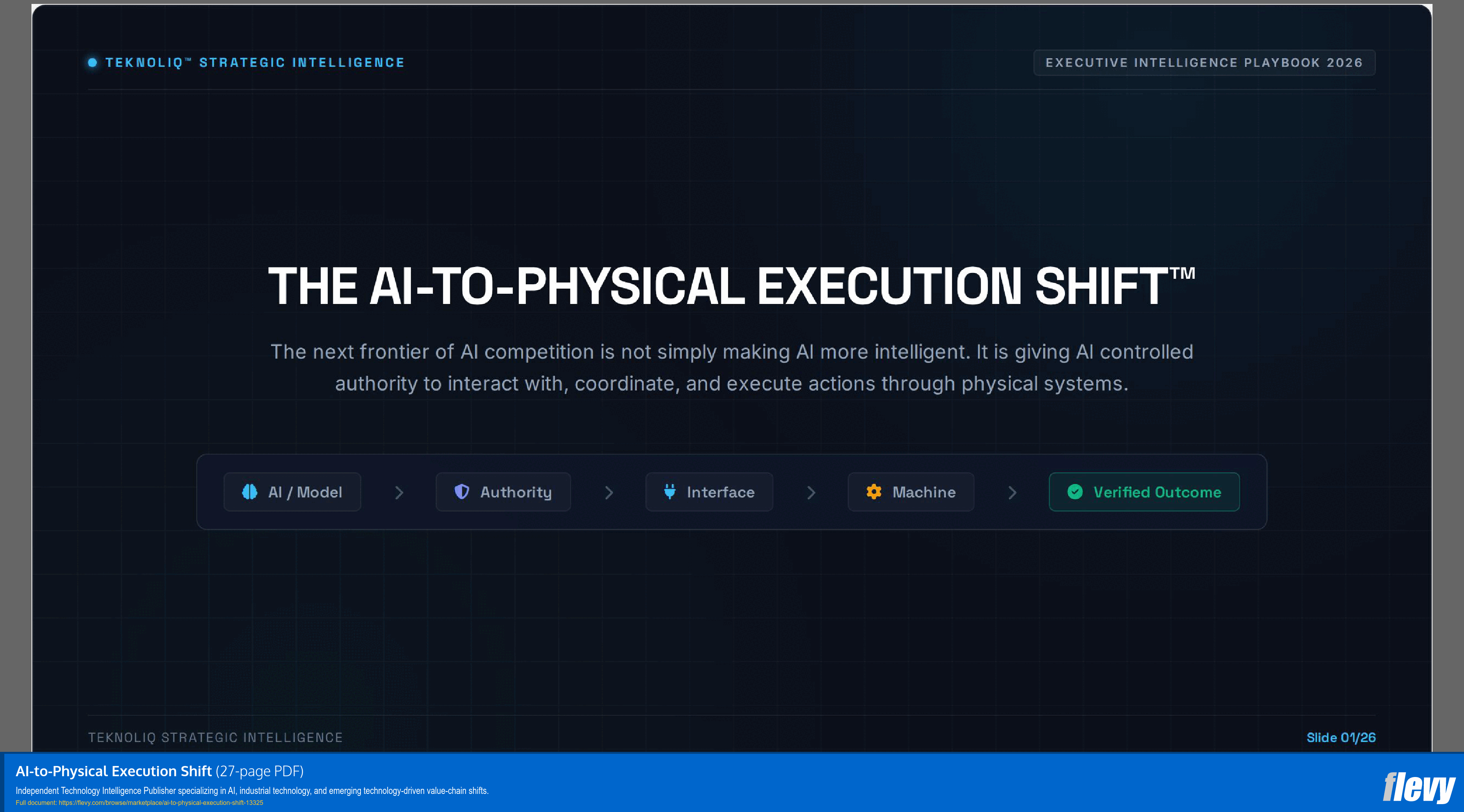 AI-to-Physical Execution Shift (27-page PDF document) Preview Image