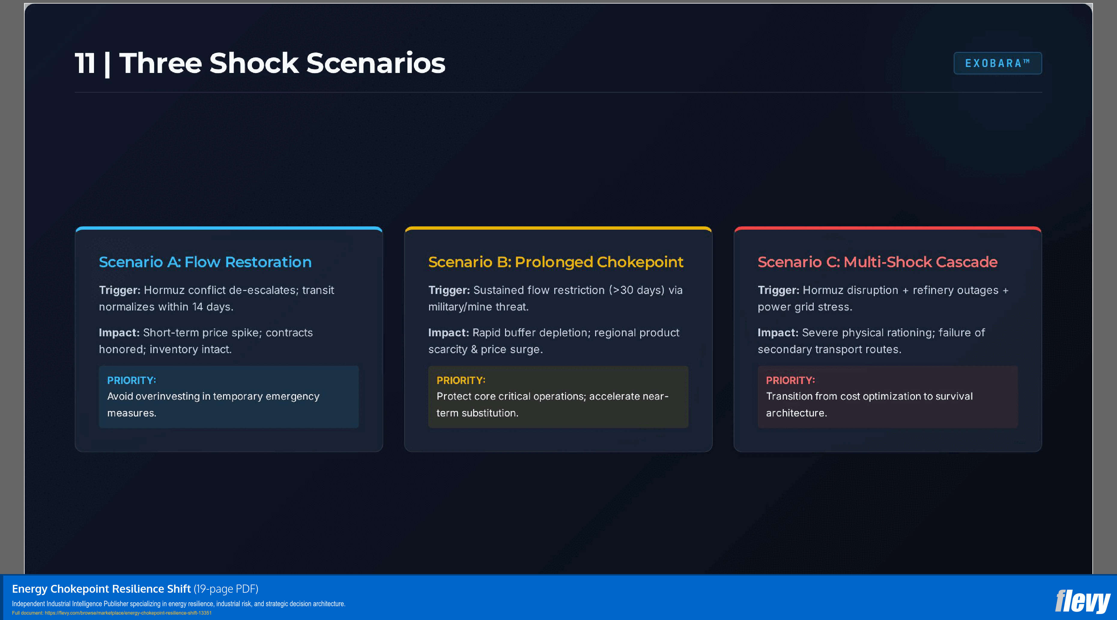 Energy Chokepoint Resilience Shift (19-page PDF document) Preview Image