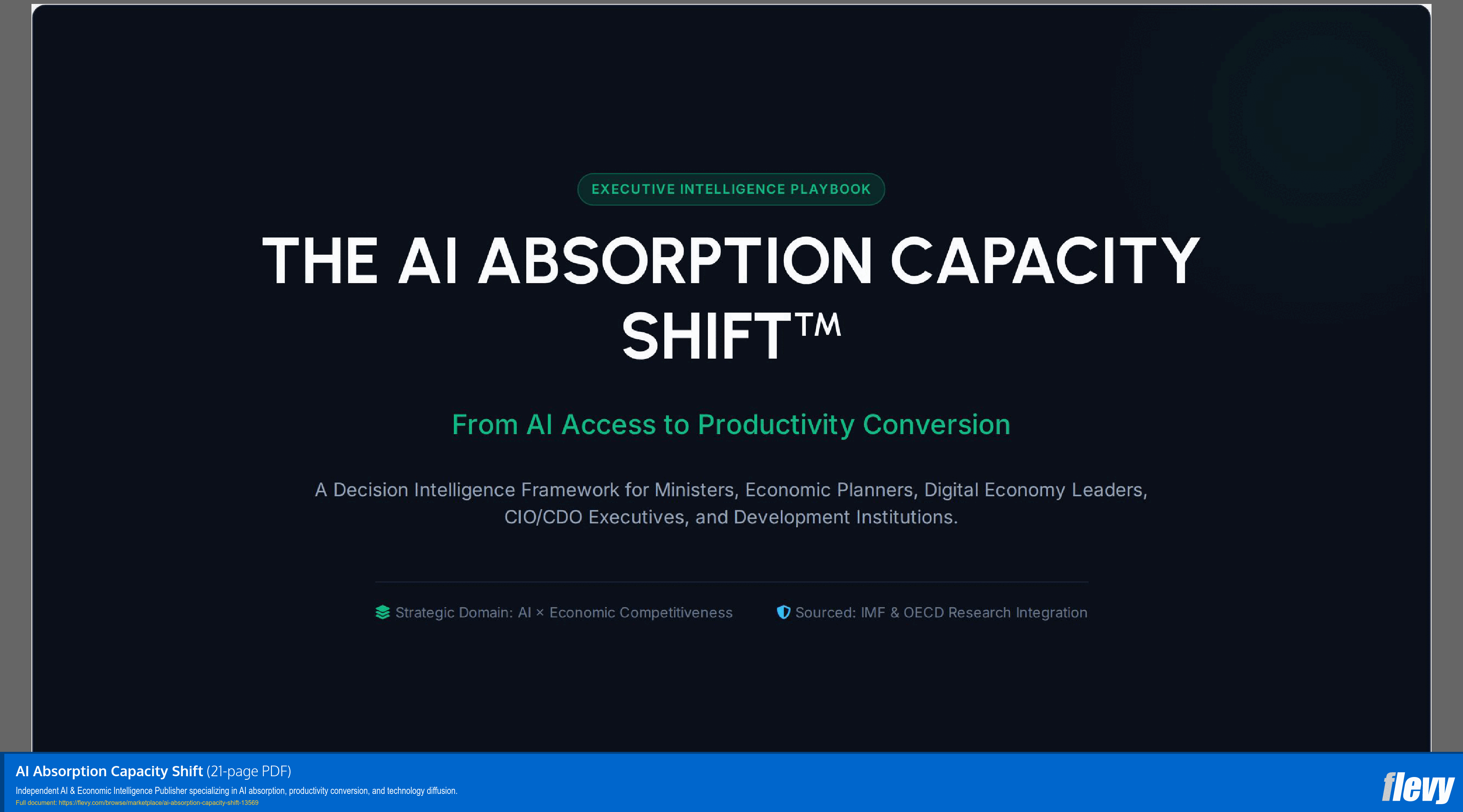 AI Absorption Capacity Shift (21-page PDF document) Preview Image