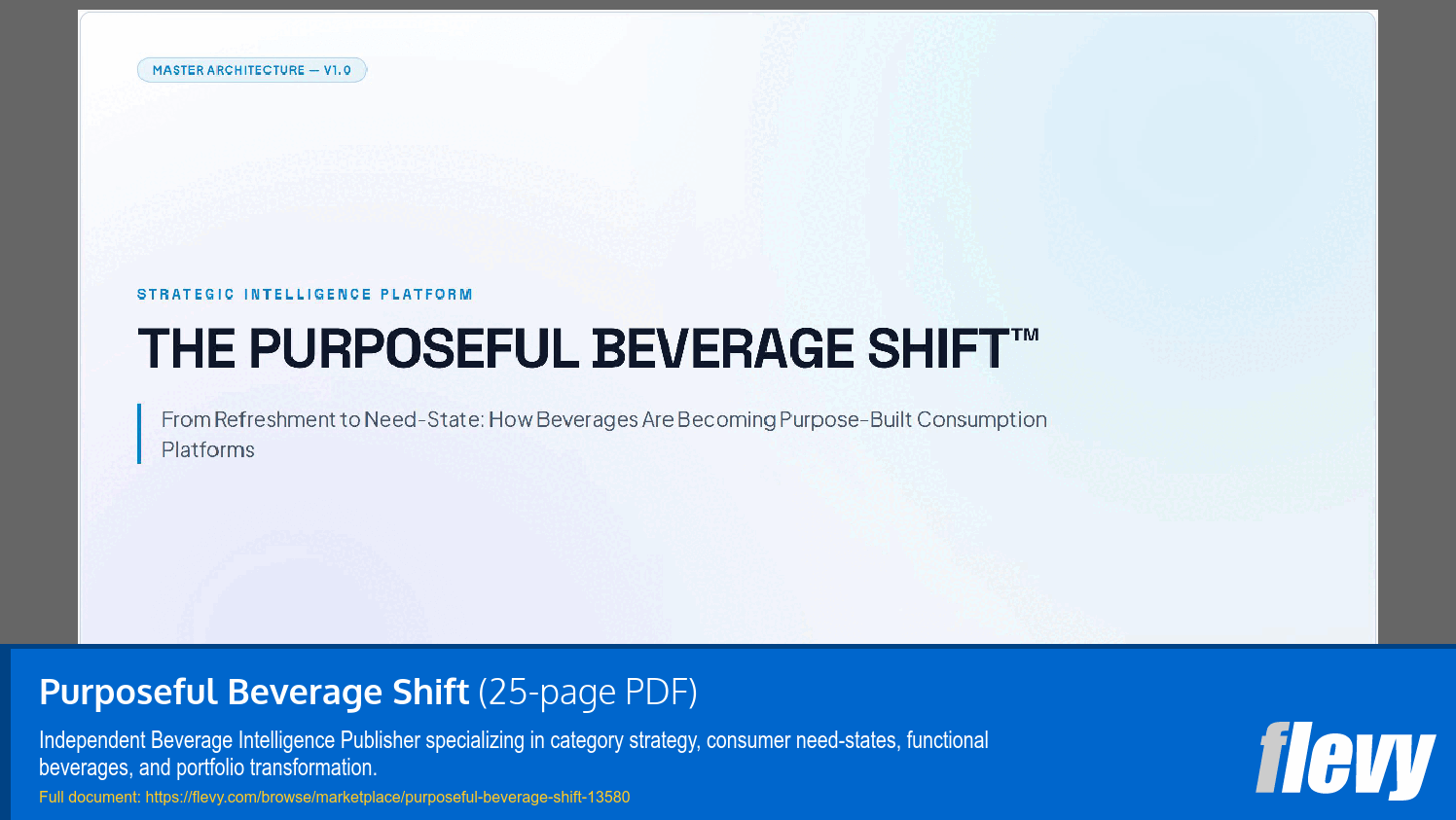 Purposeful Beverage Shift (25-page PDF document) Preview Image
