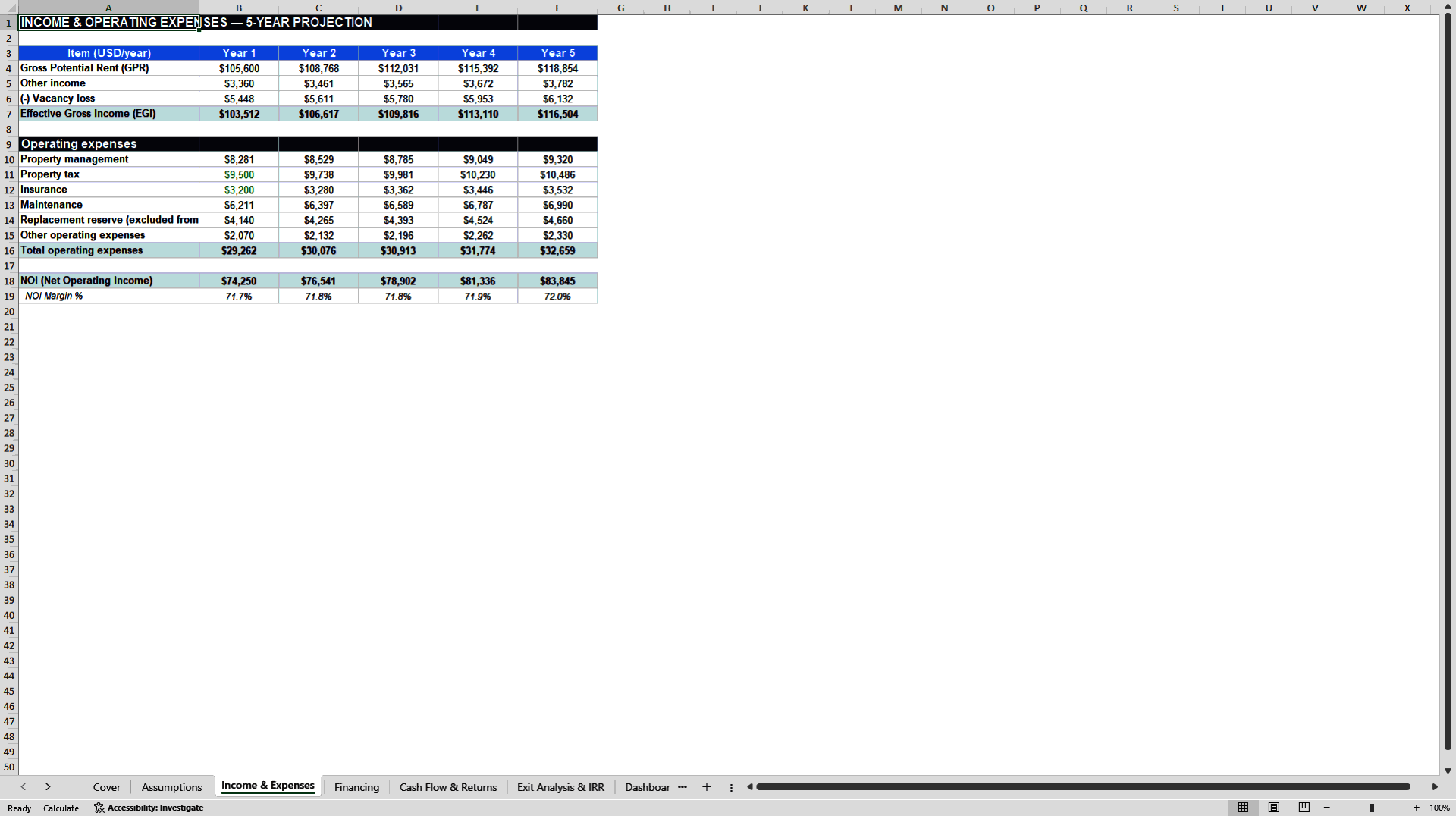 ModelForge Complete Suite: 3 Financial Models Bundle (Excel template (XLSX)) Preview Image