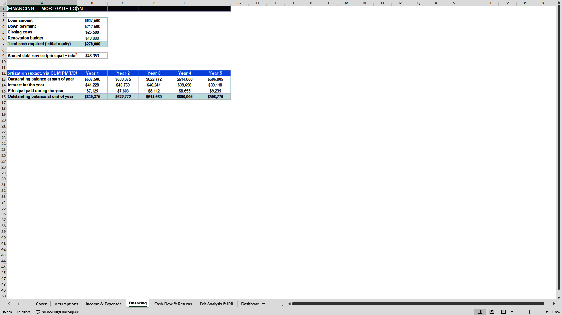 ModelForge Complete Suite: 3 Financial Models Bundle (Excel template (XLSX)) Preview Image