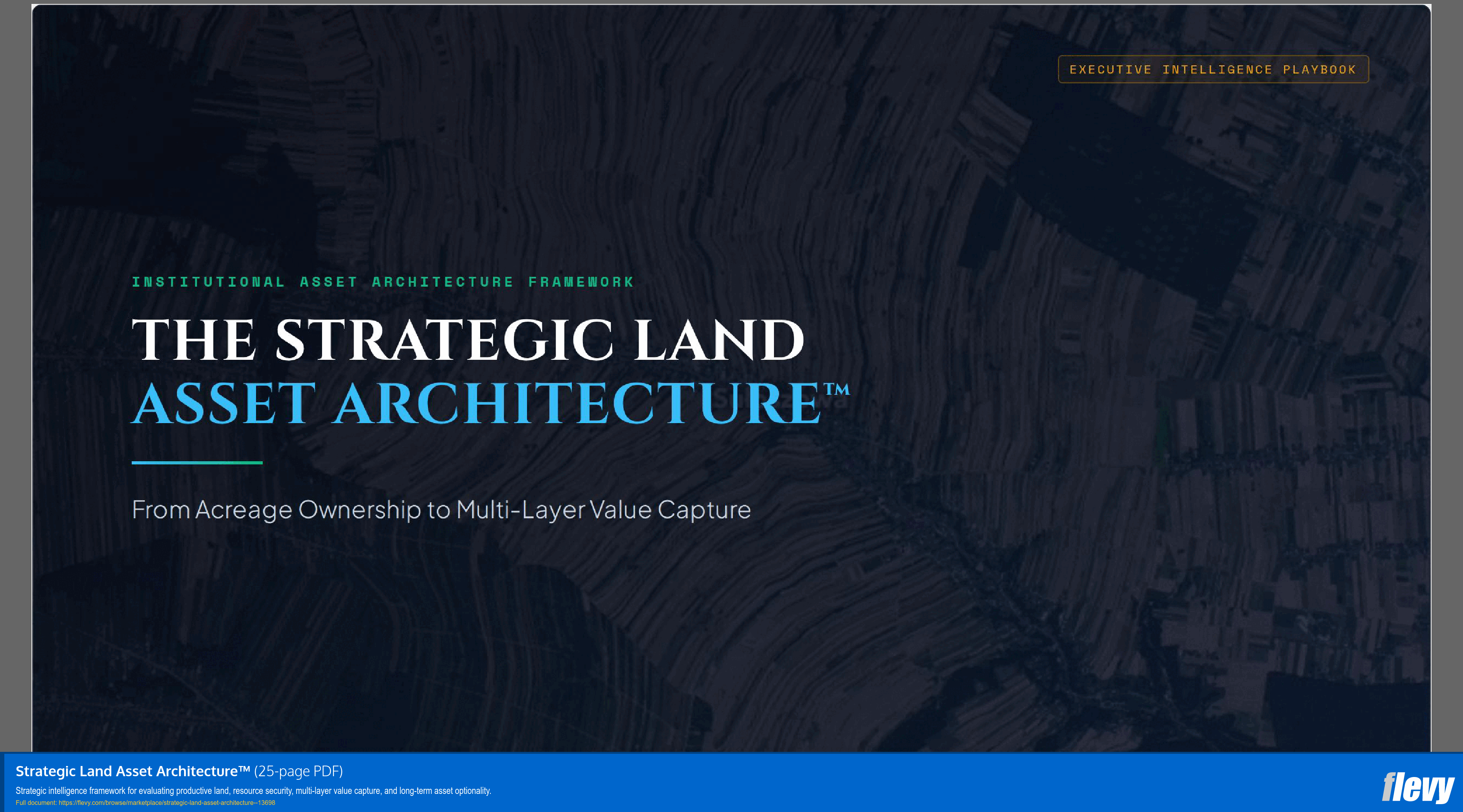 Strategic Land Asset Architecture™ (25-page PDF document) Preview Image