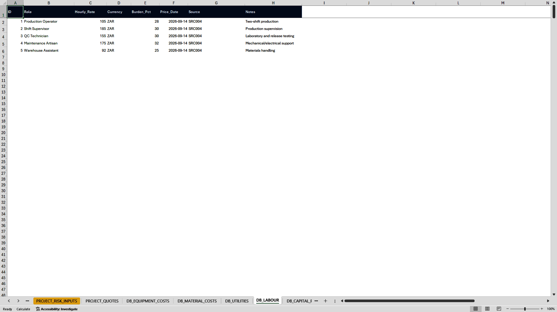 Monte Carlo Costing Studio (Excel template (XLSX)) Preview Image