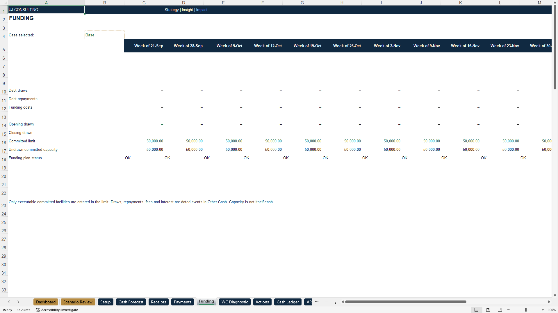90-Day Cash Flow & Working Capital Decision Toolkit™ (Excel template (XLSX)) Preview Image