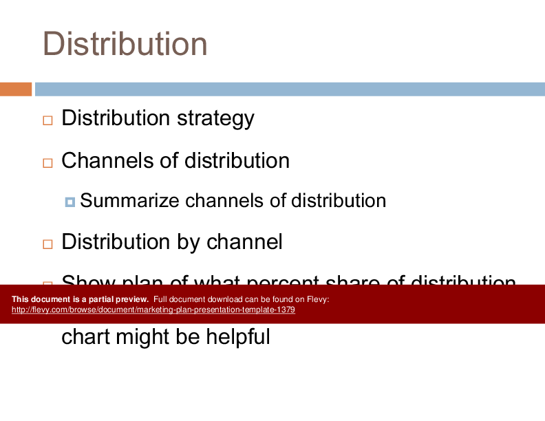 This is a partial preview of Marketing Plan Presentation (17-slide PowerPoint presentation (PPT)). Full document is 17 slides. 