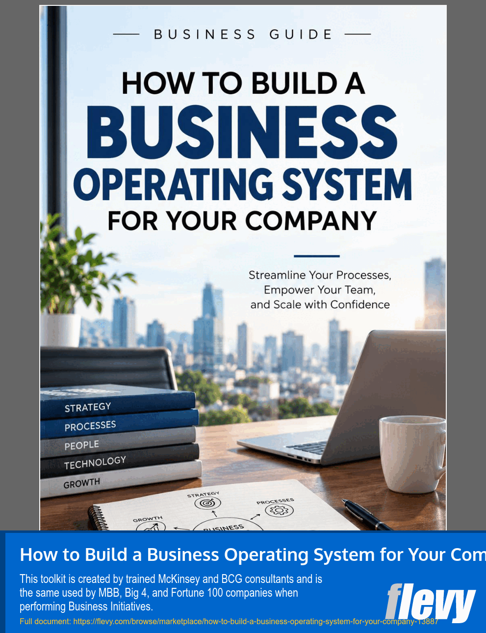 How to Build a Business Operating System for Your Company (45-page Word document) Preview Image