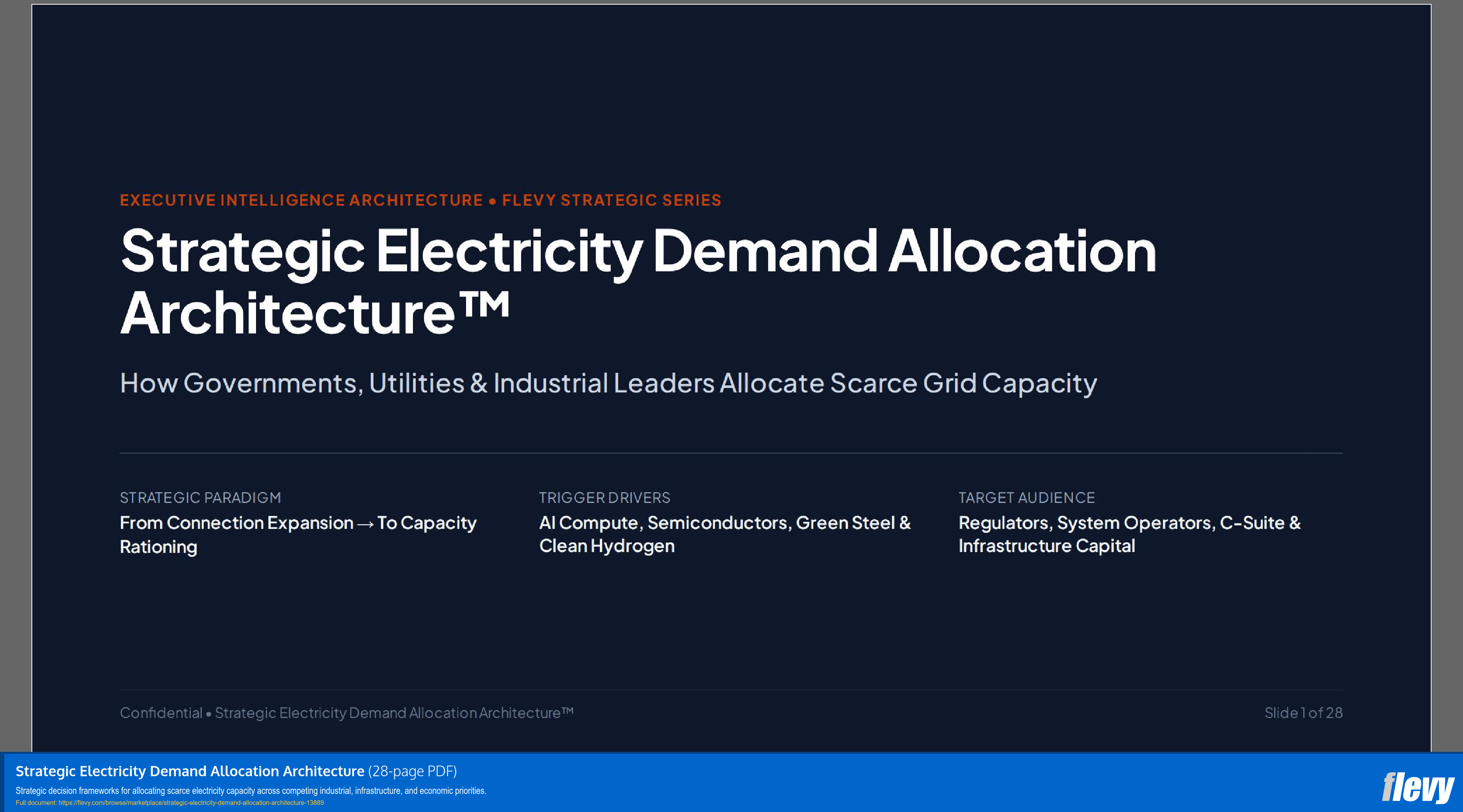 Strategic Electricity Demand Allocation Architecture (28-page PDF document) Preview Image