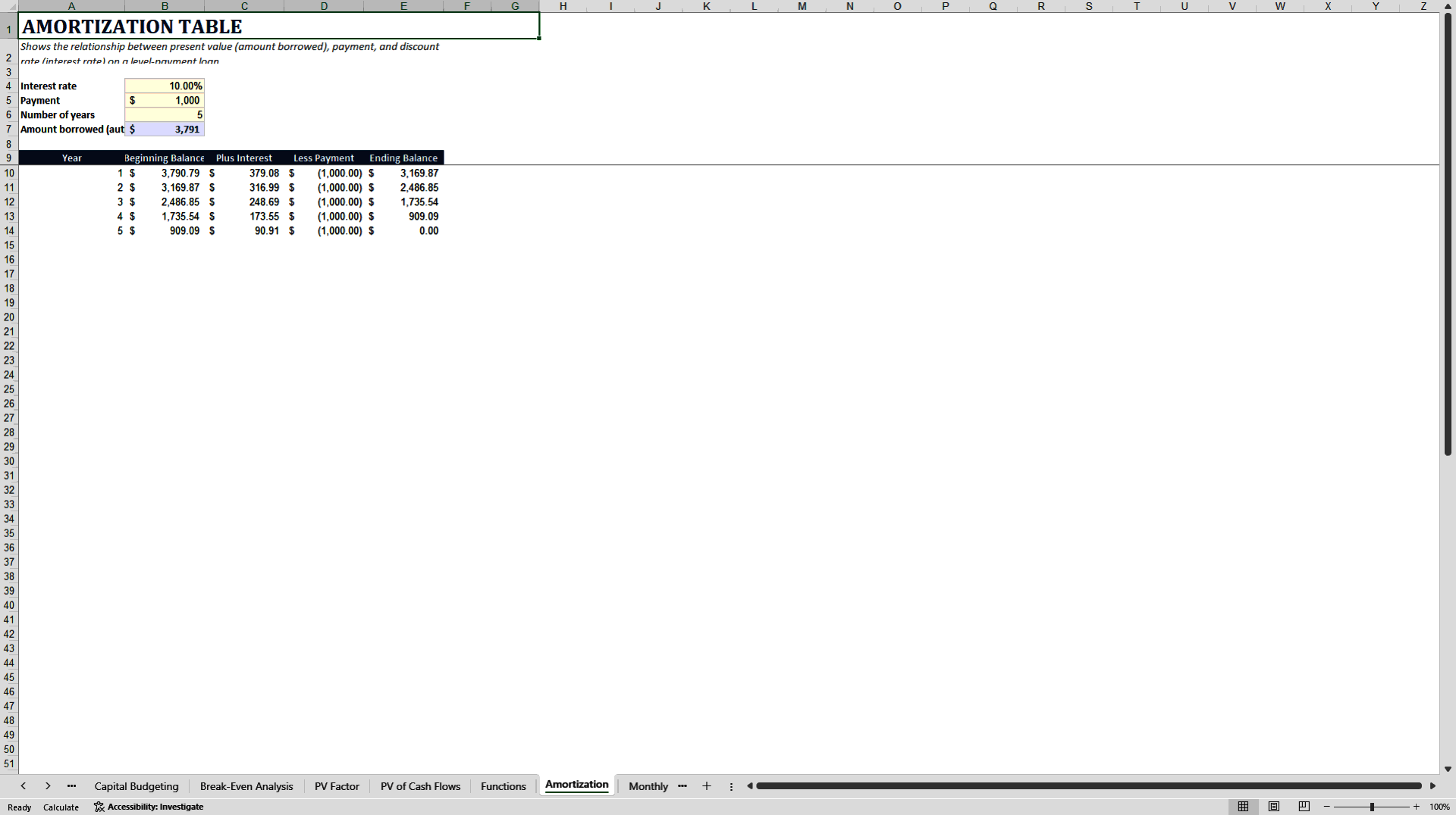 Complete Business and Finance Toolkit (Excel template (XLSX)) Preview Image