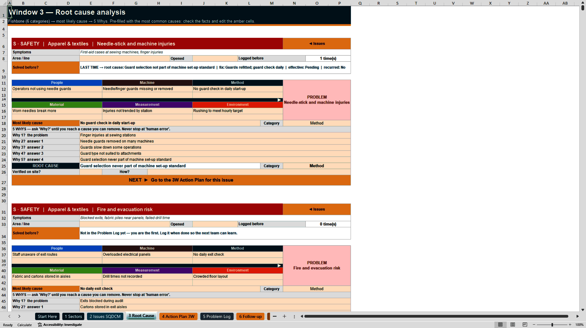 CAPA Toolkit: Corrective and Preventive Action System (Excel template (XLSX)) Preview Image