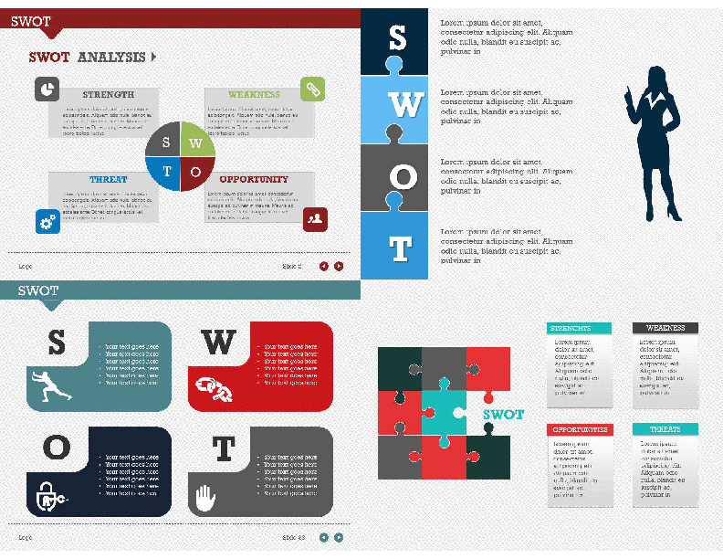 SWOT Diagrams & Slides 6