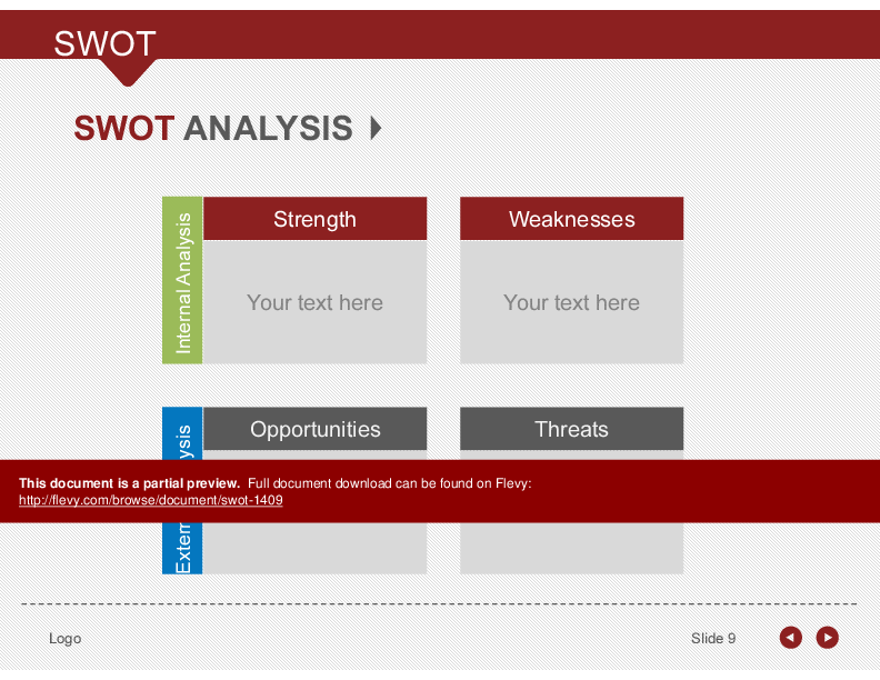 This is a partial preview of SWOT Diagrams & Slides 6 (89-slide PowerPoint presentation (PPTX)). Full document is 89 slides. 