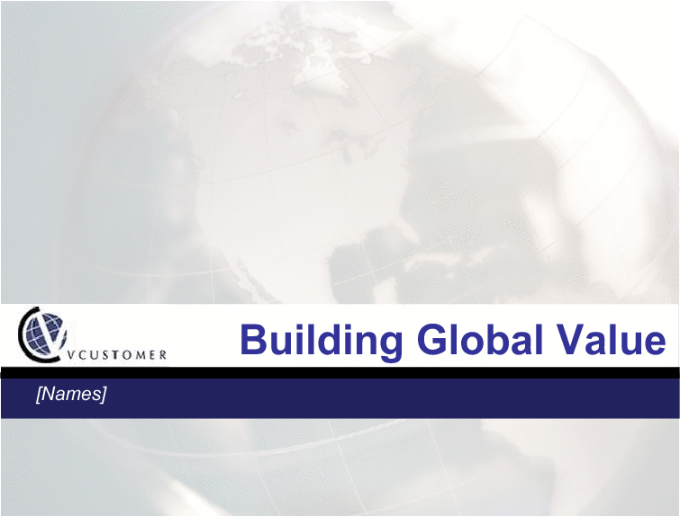 This is a partial preview of Building Global Value (48-slide PowerPoint presentation (PPT)). Full document is 48 slides. 