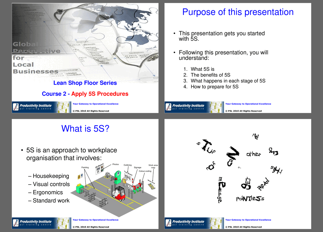 Lean Shop Floor YB Series - 2. Apply 5S Principles (80-slide PPT PowerPoint presentation (PPT)) Preview Image