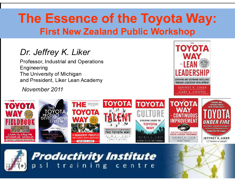 The Essence of Toyota Way