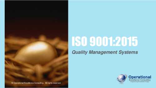 presentation iso 9001