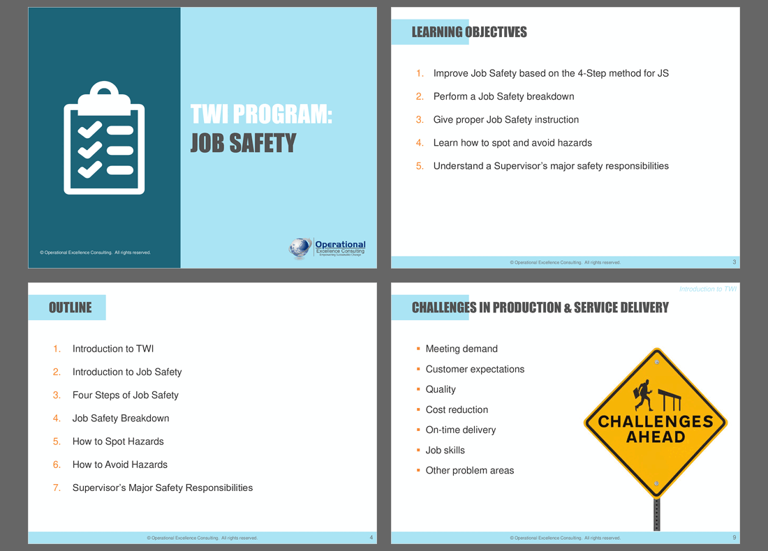 TWI Program: Job Safety (JS) Training