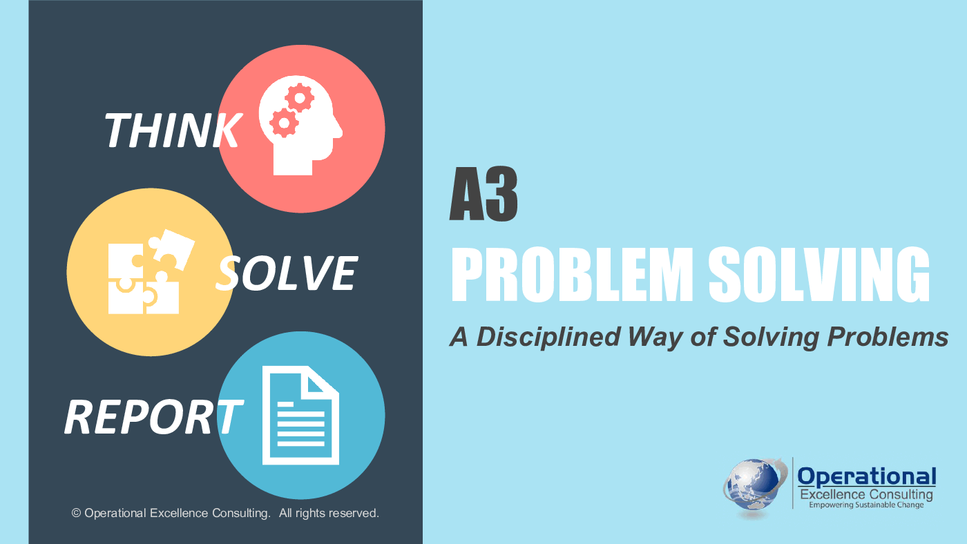 This is a partial preview of A3 Thinking (A3 Problem Solving) (140-slide PowerPoint presentation (PPTX)). Full document is 140 slides. 
