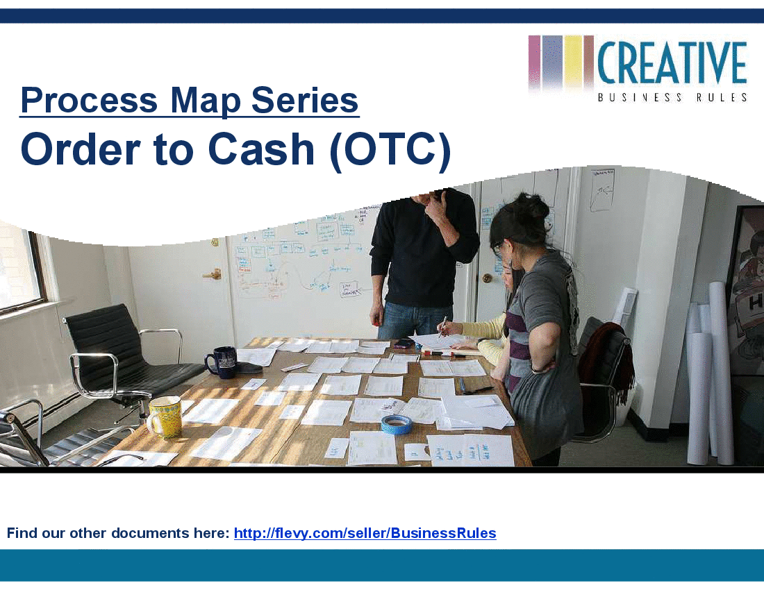 Process Map Series: Order to Cash (9-slide PPT PowerPoint presentation (PPT)) Preview Image