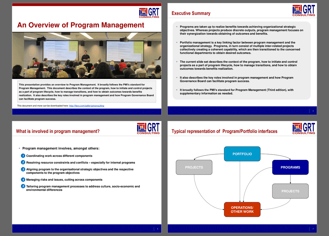 Overview of Program Management