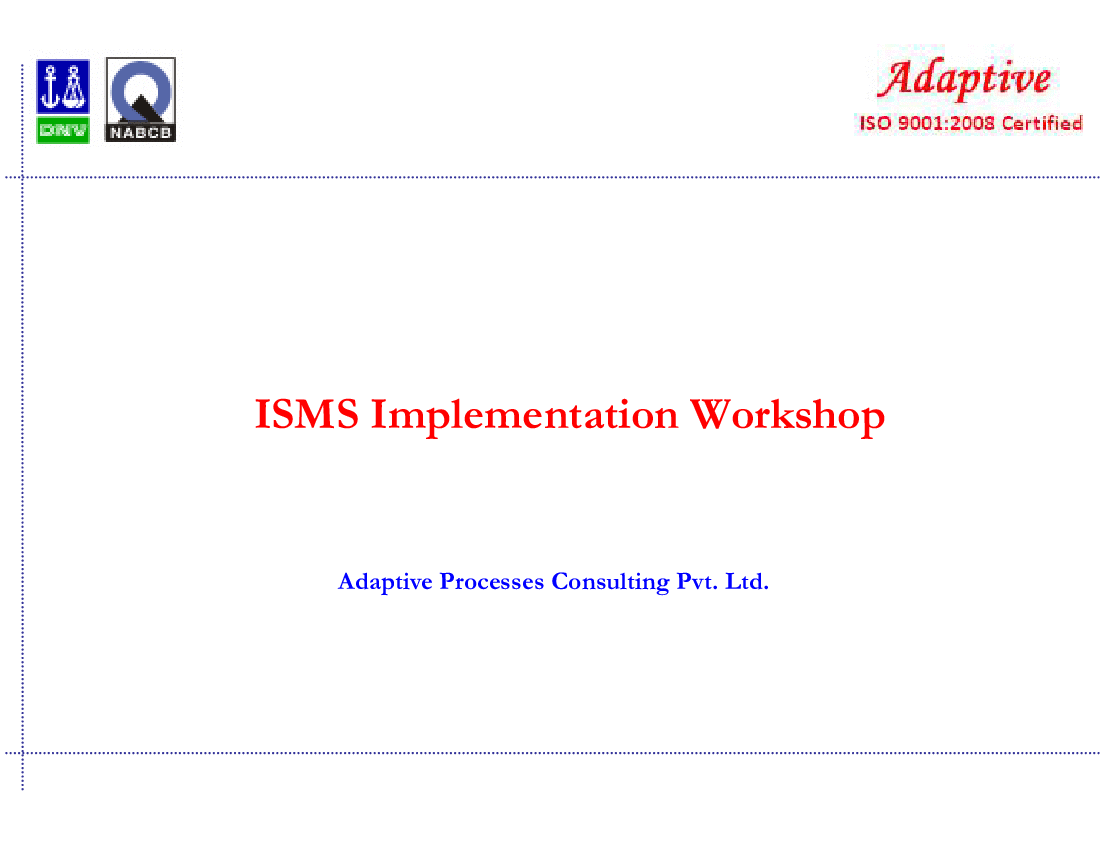 ISO 27001 Implementation Program (v3) (69-slide PPT PowerPoint presentation (PPTX)) Preview Image