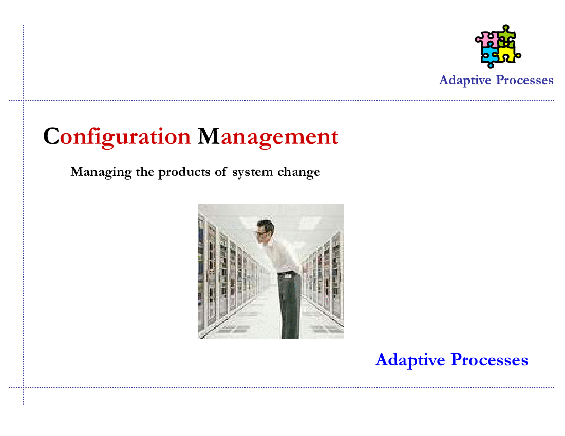 Configuration Management Program (53-slide PPT PowerPoint presentation (PPT)) Preview Image