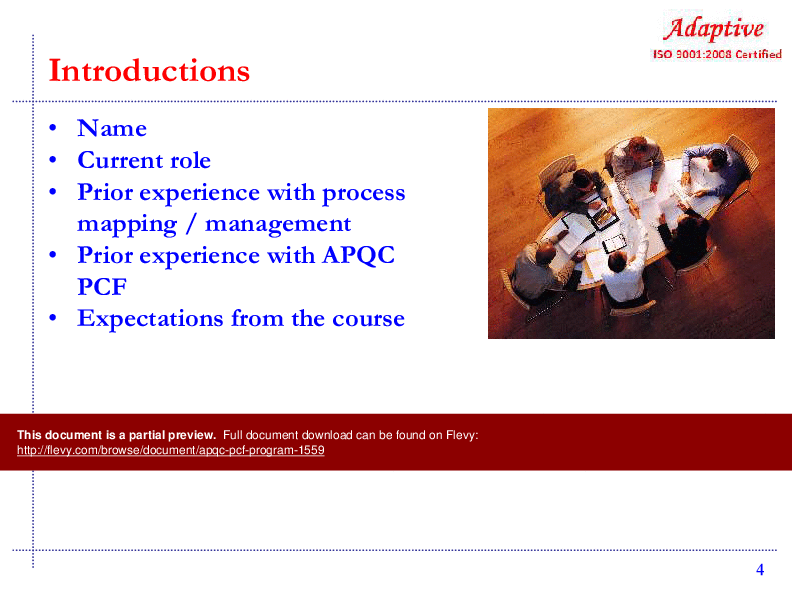 APQC PCF Program (125-slide PPT PowerPoint presentation (PPTX)) Preview Image
