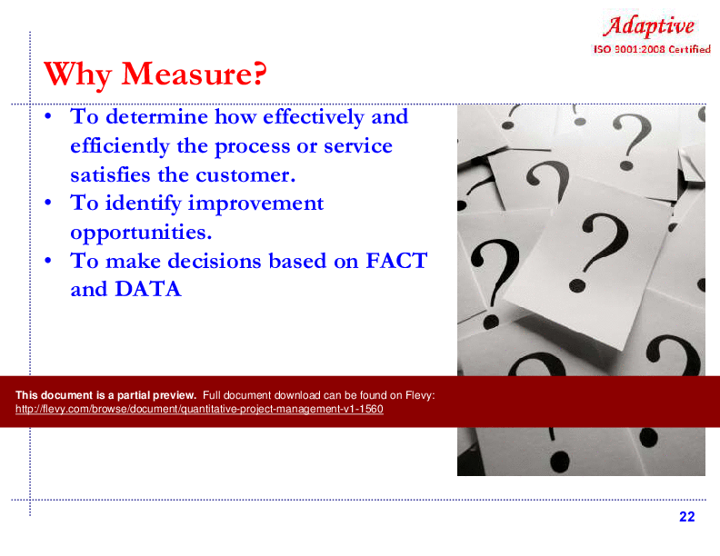 Project Quality Management v1 (121-slide PPT PowerPoint presentation (PPTX)) Preview Image