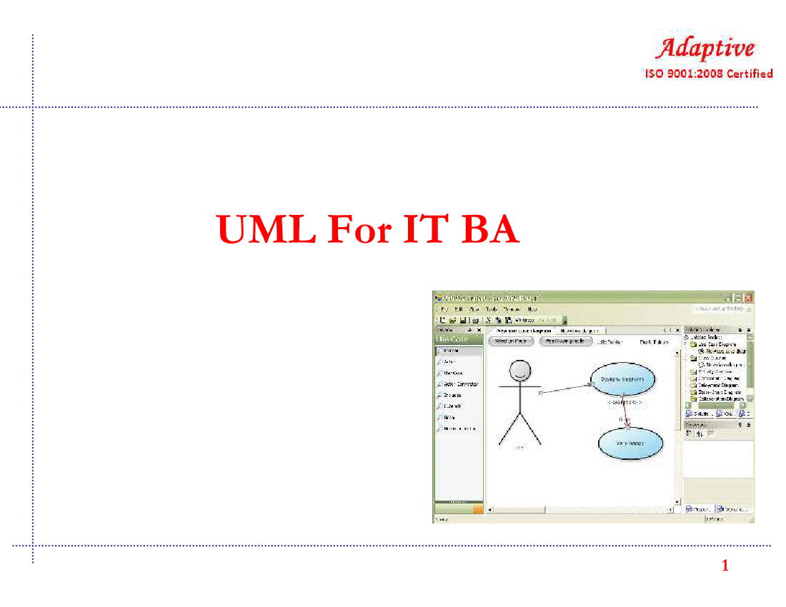 UML For IT BA