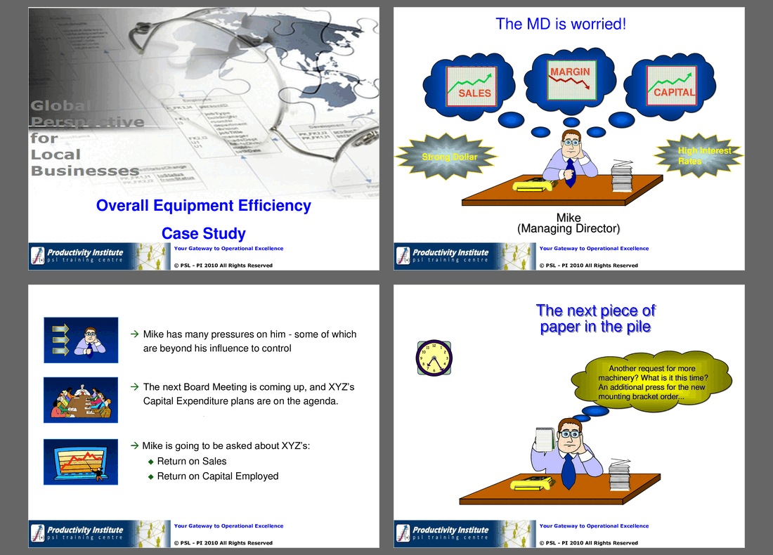 PSL - OEE Case Study (59-slide PPT PowerPoint presentation (PPT)) Preview Image