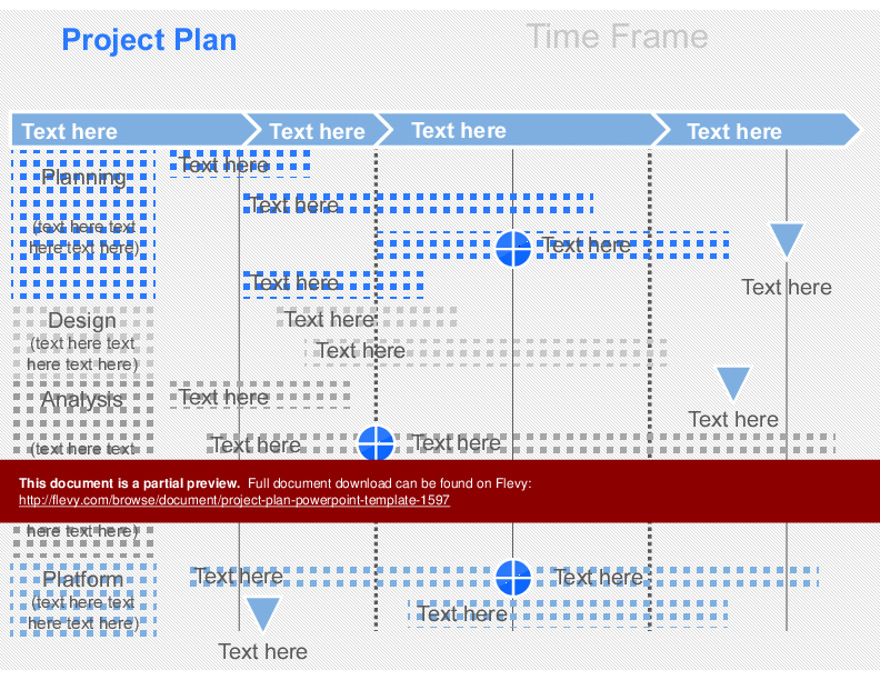 Project Plan PowerPoint Template (180-slide PPT PowerPoint presentation (PPTX)) Preview Image