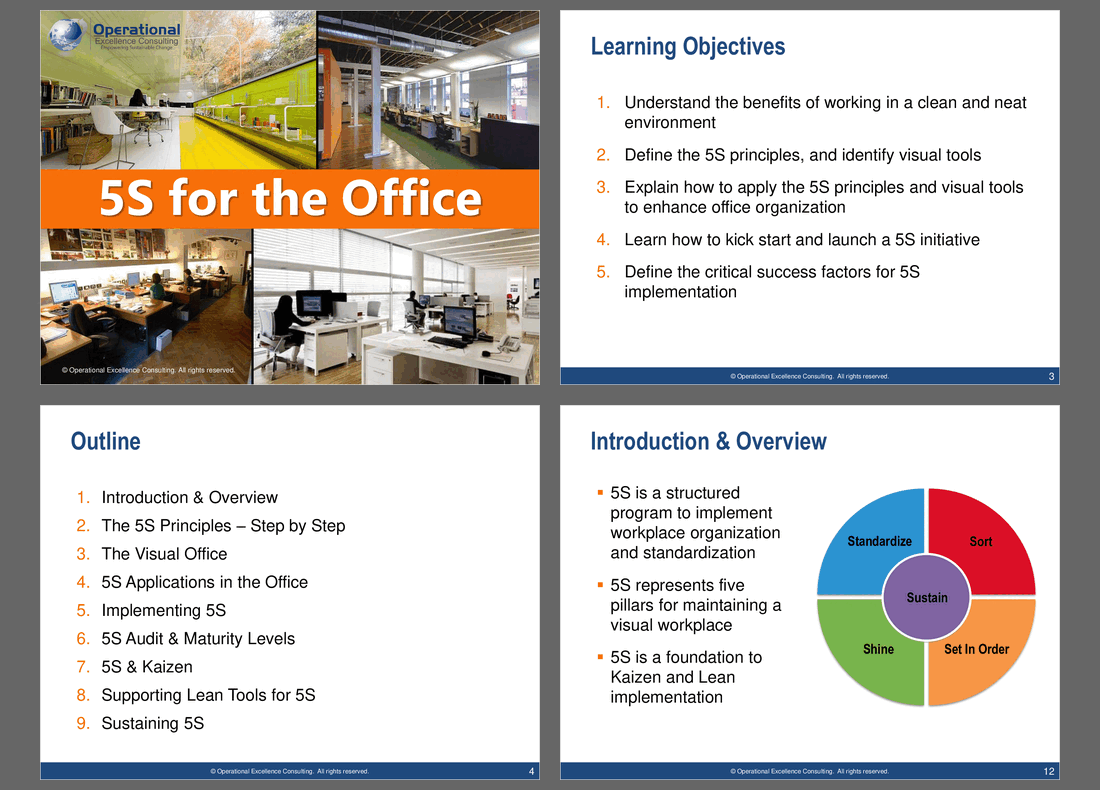 5S for the Office (190-slide PPT PowerPoint presentation (PPTX)) Preview Image