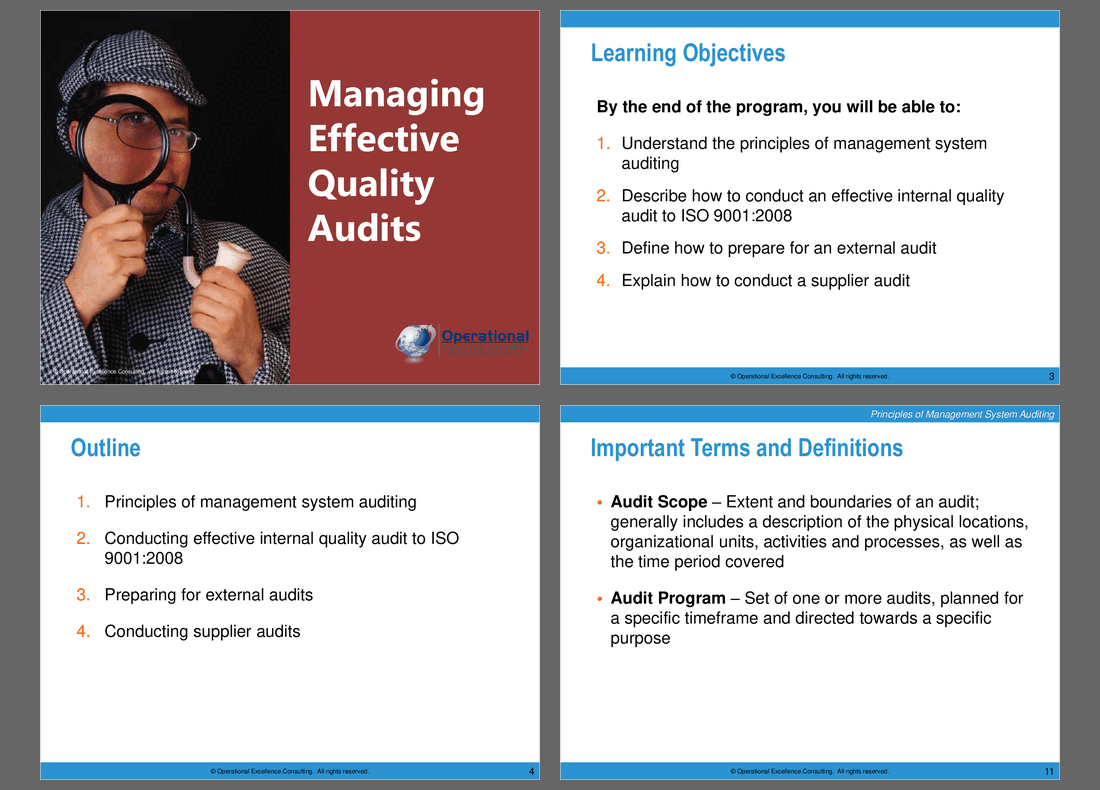 Managing Effective Quality Audits (161-slide PPT PowerPoint presentation (PPTX)) Preview Image