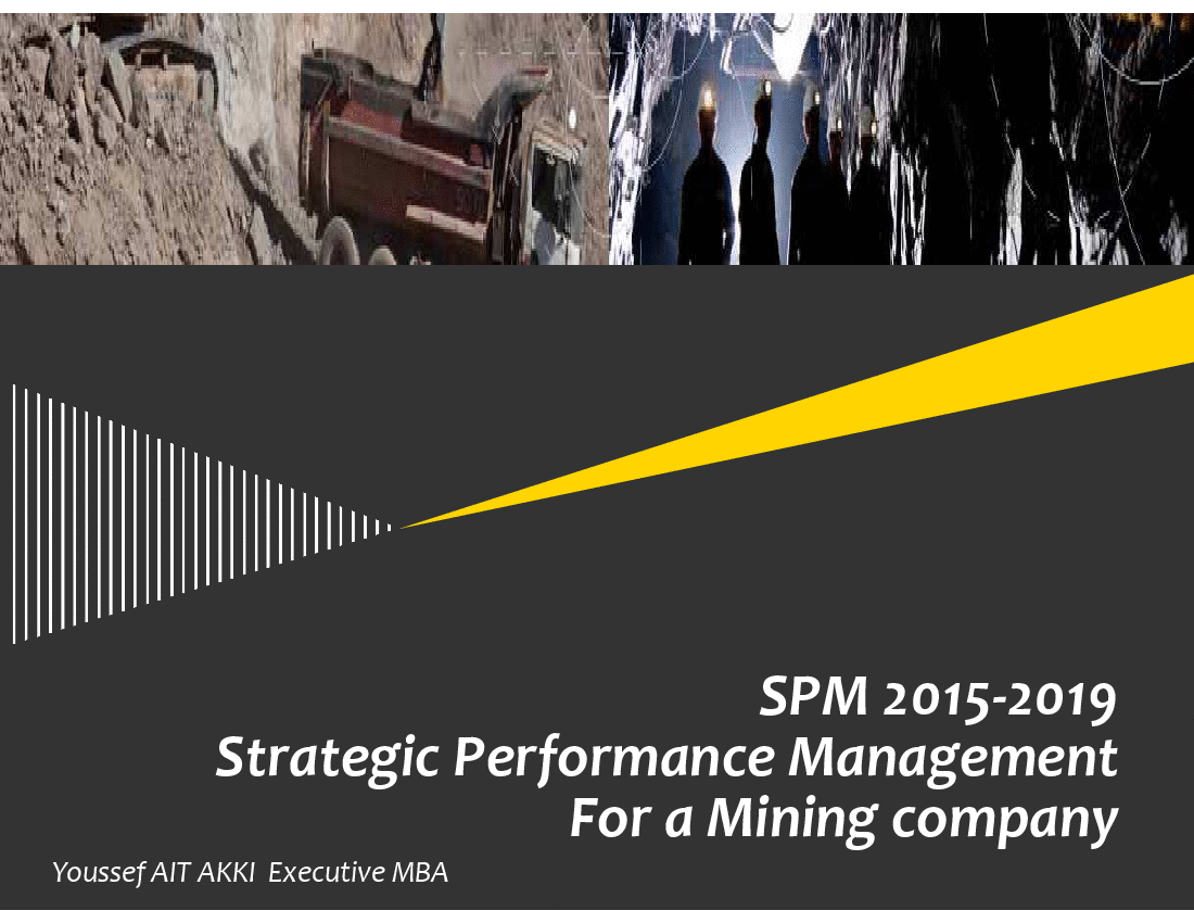 Mining Balanced Scorecard - Strategic Performance Management (51-slide PPT PowerPoint presentation (PPTX)) Preview Image