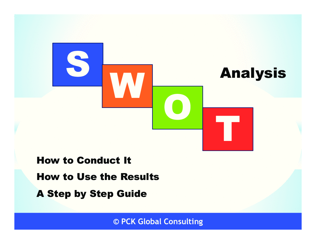 SWOT Analysis - A Step by Step Guide