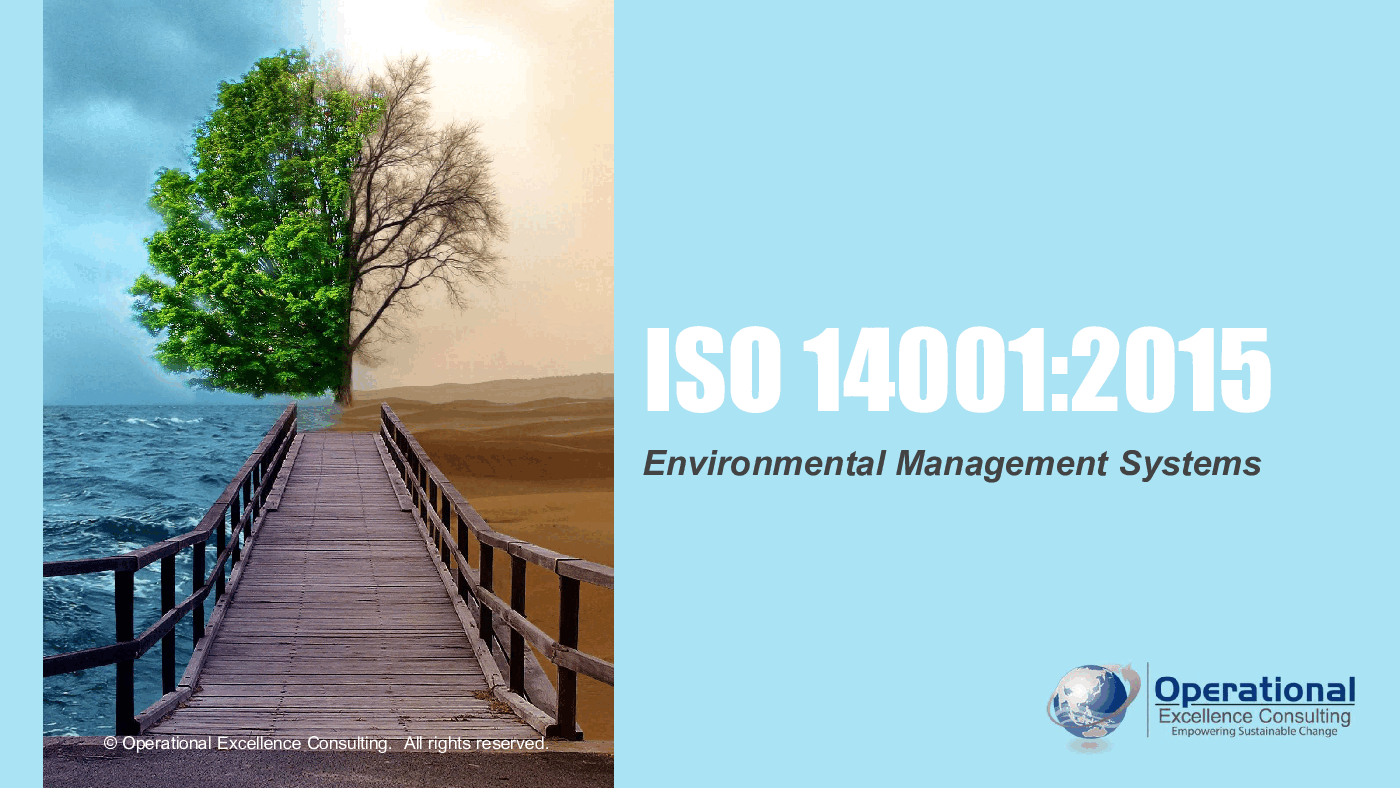 This is a partial preview of ISO 14001:2015 (EMS) Awareness Training (72-slide PowerPoint presentation (PPTX)). Full document is 72 slides. 