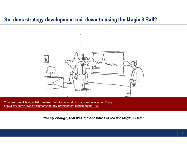 Strategy Development Fundamentals (26-slide PPT PowerPoint presentation (PPT)) Preview Image