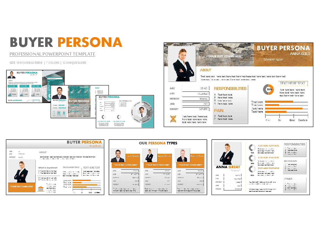 persona slides business model