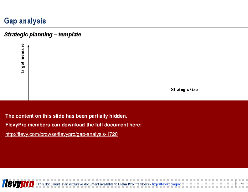 This is a partial preview of Gap Analysis (6-slide PowerPoint presentation (PPT)). Full document is 6 slides. 