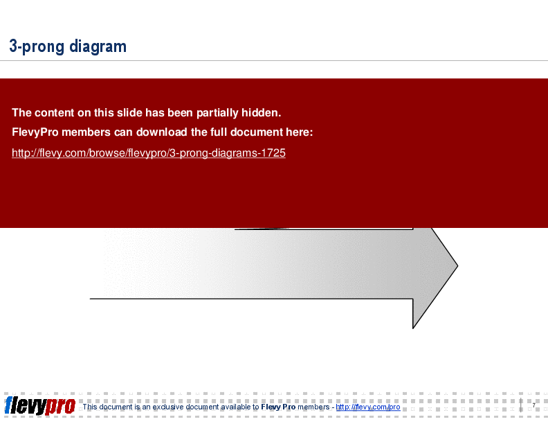 3-Prong Diagrams (10-slide PPT PowerPoint presentation (PPT)) Preview Image