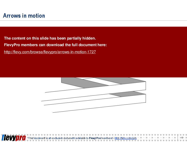 This is a partial preview of Arrows in Motion (16-slide PowerPoint presentation (PPT)). Full document is 16 slides. 
