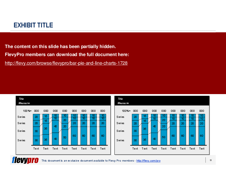 This is a partial preview of Bar, Pie, and Line Charts (23-slide PowerPoint presentation (PPT)). Full document is 23 slides. 