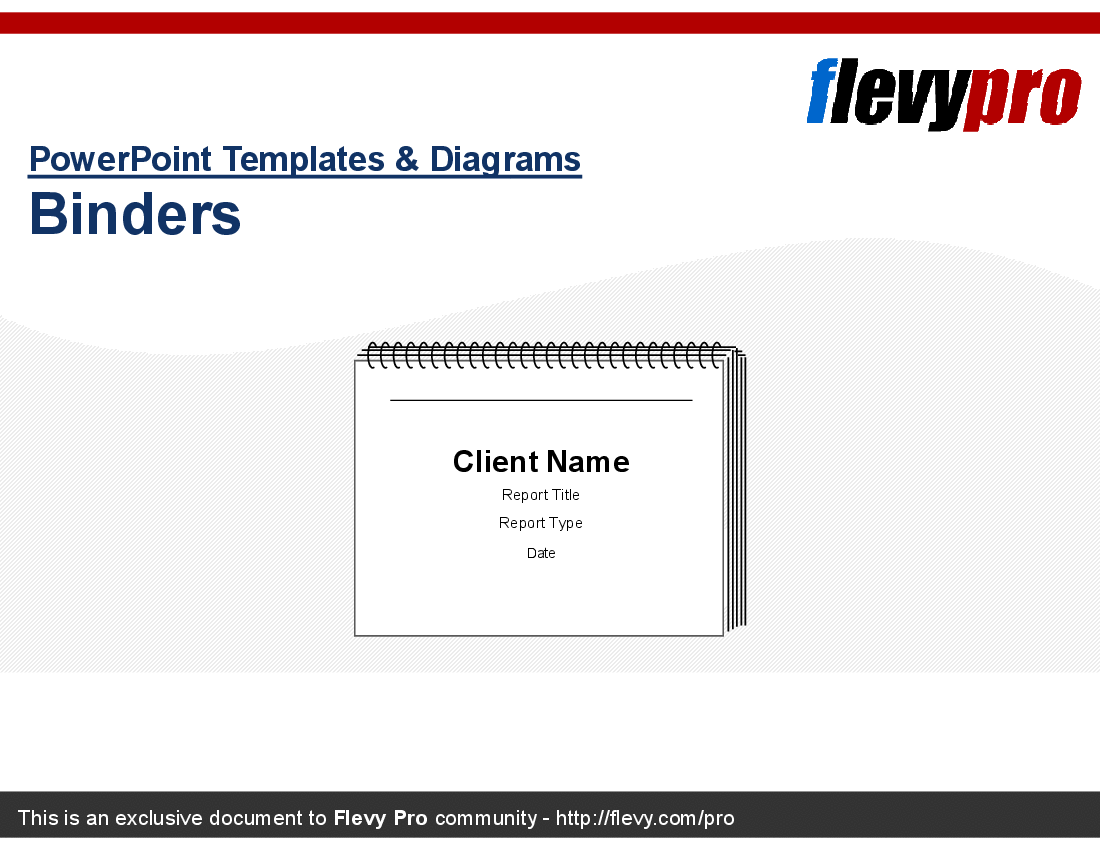 This is a partial preview of Binders (5-slide PowerPoint presentation (PPT)). Full document is 5 slides. 