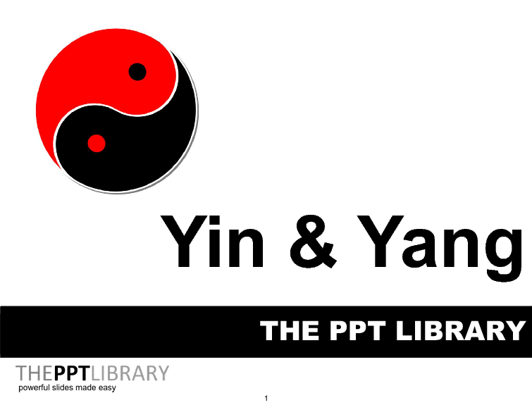 Powerpoint Library - Yin Yang