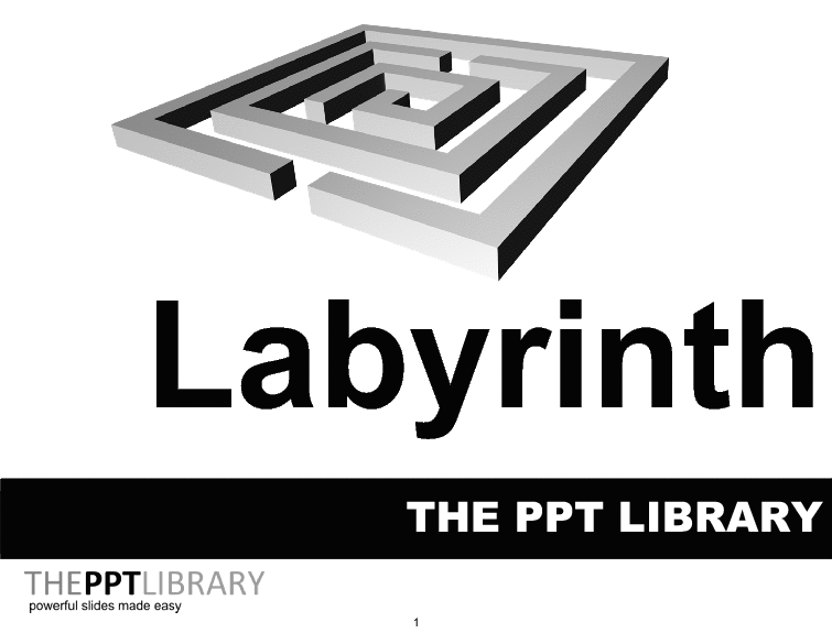 This is a partial preview of Powerpoint Library - Labyrinths (21-slide PowerPoint presentation (PPTX)). Full document is 21 slides. 