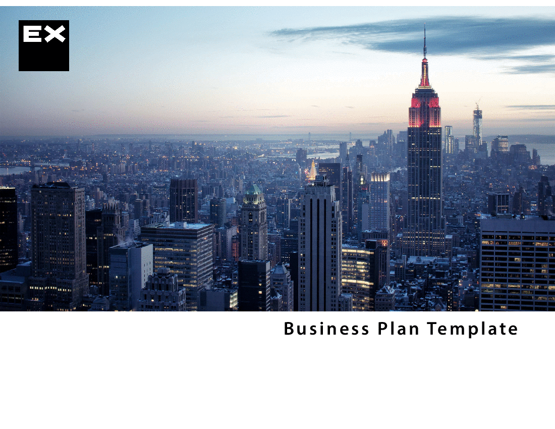 This is a partial preview of Business Plan Template (10-slide PowerPoint presentation (PPTX)). Full document is 10 slides. 